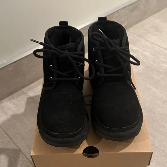 Kids UGG K Neumel II booties.